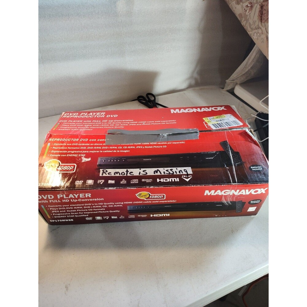 Magnavox Reproductor Dvd DP170MW8B (1153)